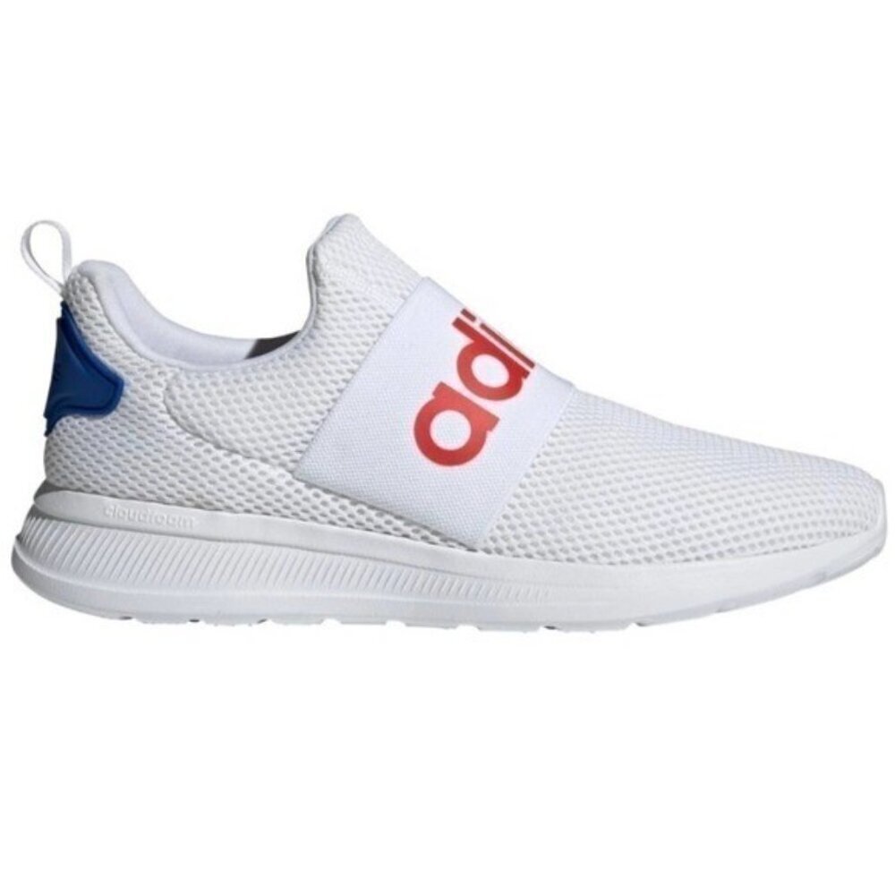 Adidas Lite Racer White Red Shoes Size 9‎ New